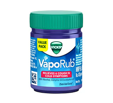 Vicks VapoRub Chest Rub & Balm (Relieve Cold, Cough & Blocked Nose)